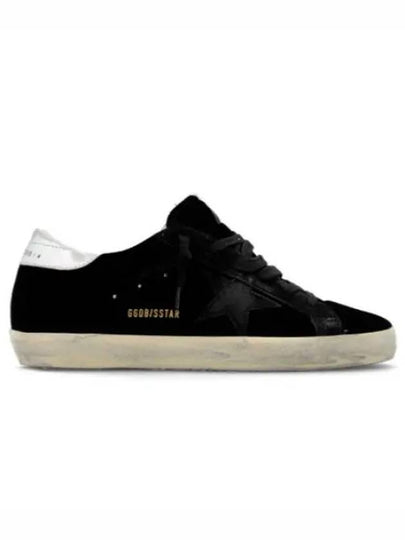 Superstar Velvet Low-Top Sneakers Black - GOLDEN GOOSE - BALAAN 2