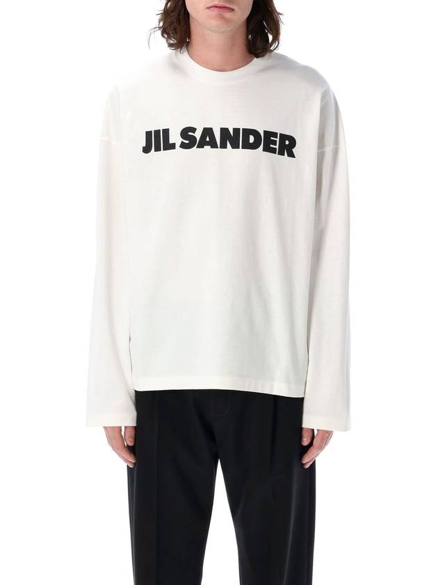 CLASSIC TSHIRT LOGO LS - JIL SANDER - BALAAN 1