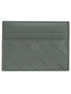 Intrecciato Leather Card Wallet Aloe - BOTTEGA VENETA - BALAAN 2