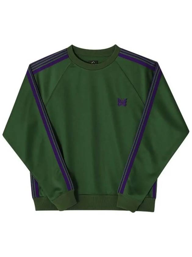 Poly Smooth Track Crew Neck Sweatshirt Ivy Green - NEEDLES - BALAAN 5