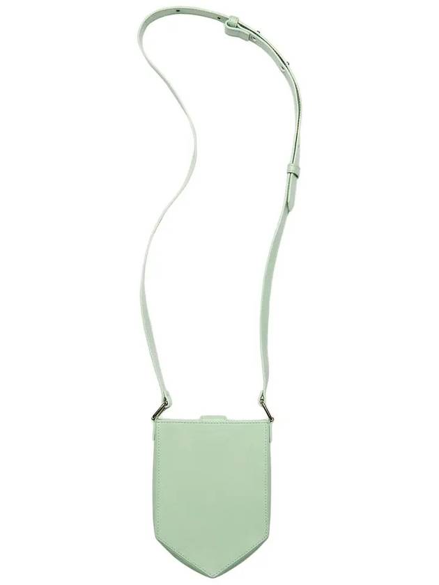 Neck Cross Pouch Bag Mist Green - MAISON KITSUNE - BALAAN 4