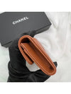 Card wallet snap chocolate brown gold classic caviar AP0214 - CHANEL - BALAAN 4