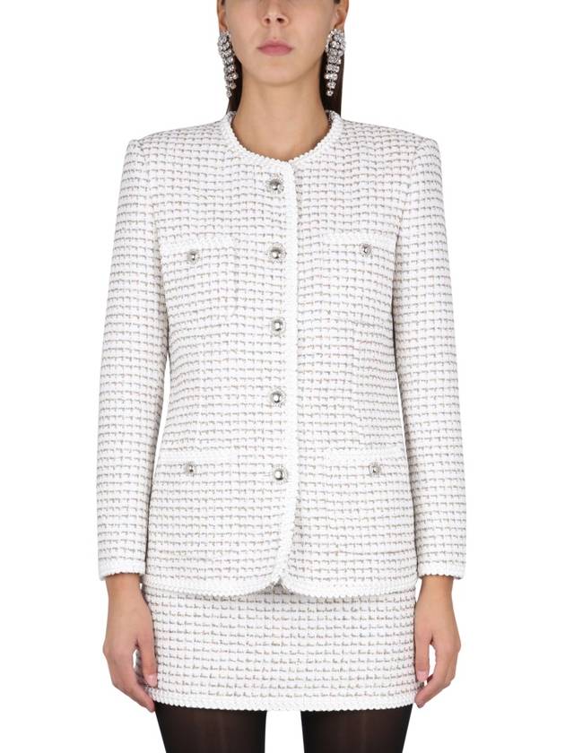 Jacket FAB3168 F3805 822 WHITE - ALESSANDRA RICH - BALAAN 2