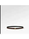 LV Iconic 20MM Reversible Leather Belt Black Brown - LOUIS VUITTON - BALAAN 6