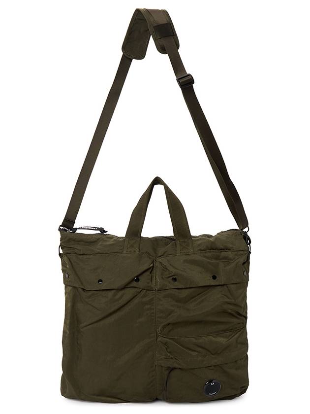 Nylon B Lens Tote Bag Green - CP COMPANY - BALAAN 7