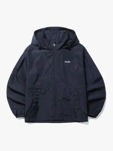 Diadora Bestie Loose Fit Wind Jacket Women NAVY - DIADORA - BALAAN 1