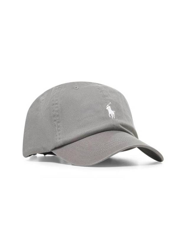 Embroidered Pony Ball Cap Grey - POLO RALPH LAUREN - BALAAN 3