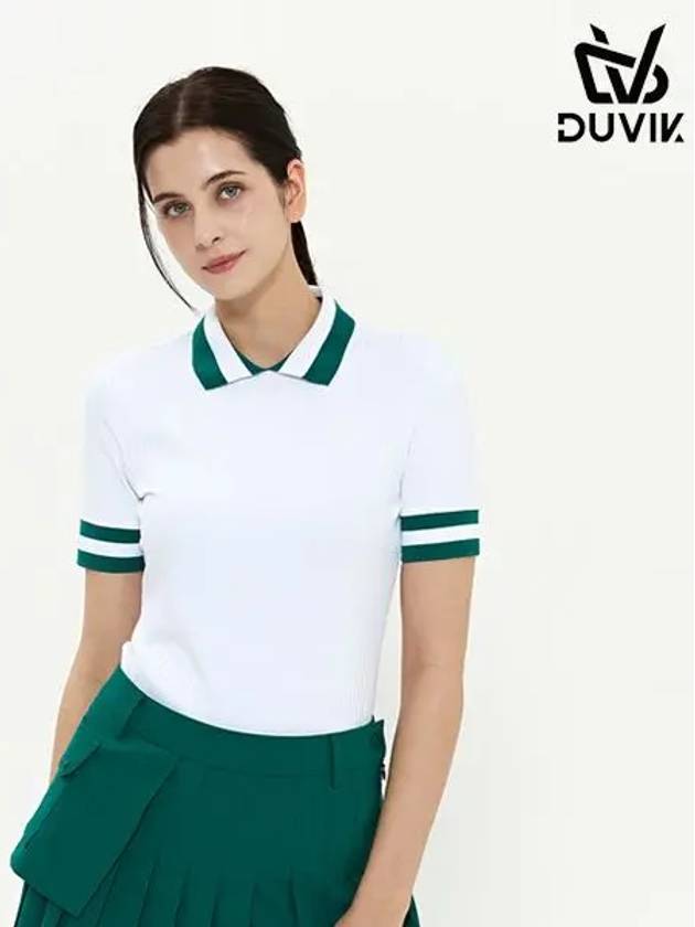 round collar 5-part short-sleeved T-shirt DD2WTS110BK - DUVIK - BALAAN 3