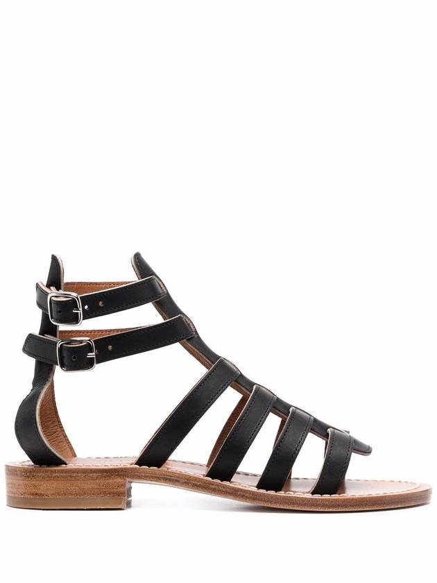 K Jacques St Tropez Sandals Black - K.JACQUES - BALAAN 1