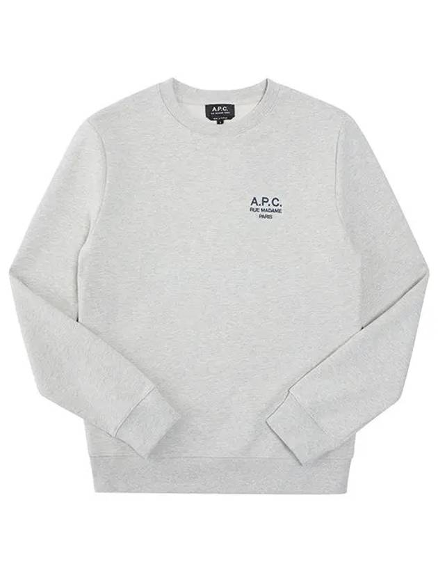 Rider Chest Small Logo Sweatshirt Grey - A.P.C. - BALAAN 2