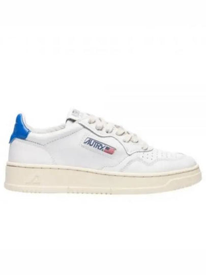 Medalist Goatskin Low Top Sneakers White Blue - AUTRY - BALAAN 2