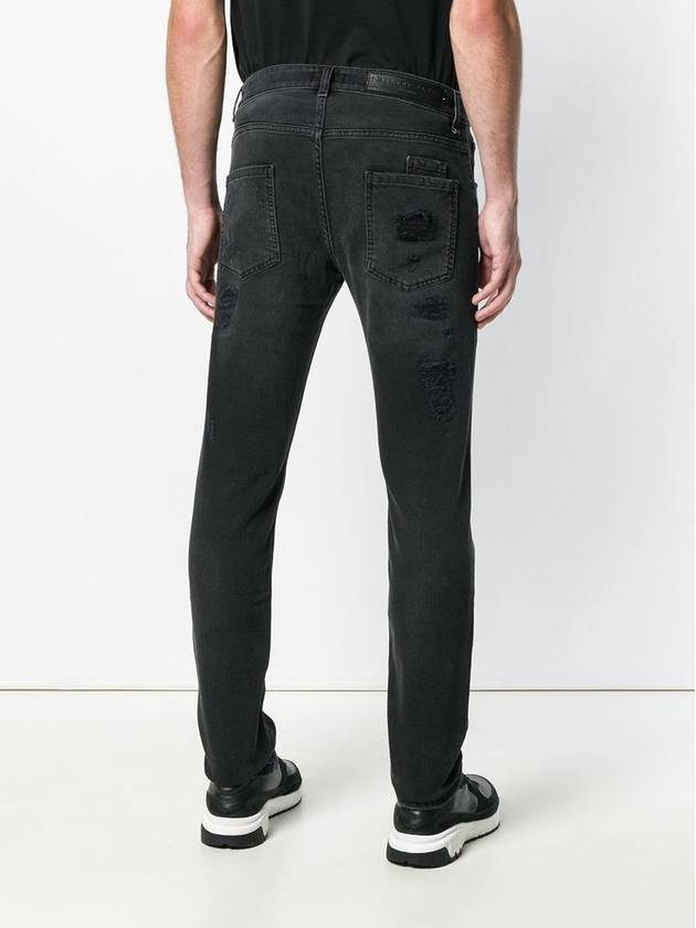 Destroyed Slim Fit Jeans MDT1129 PDE004N - PHILIPP PLEIN - BALAAN 5