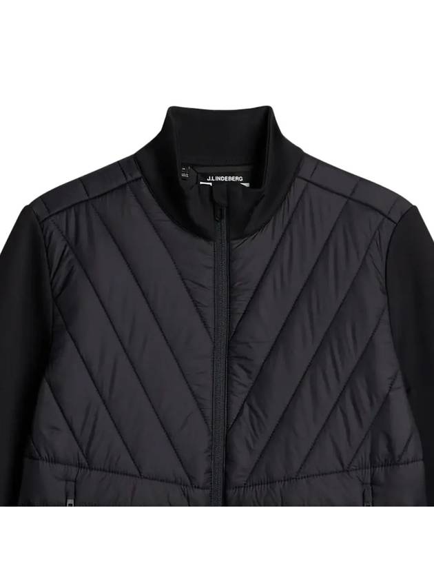 Women's Holma Quilt Hybrid Jacket Black - J.LINDEBERG - BALAAN 5