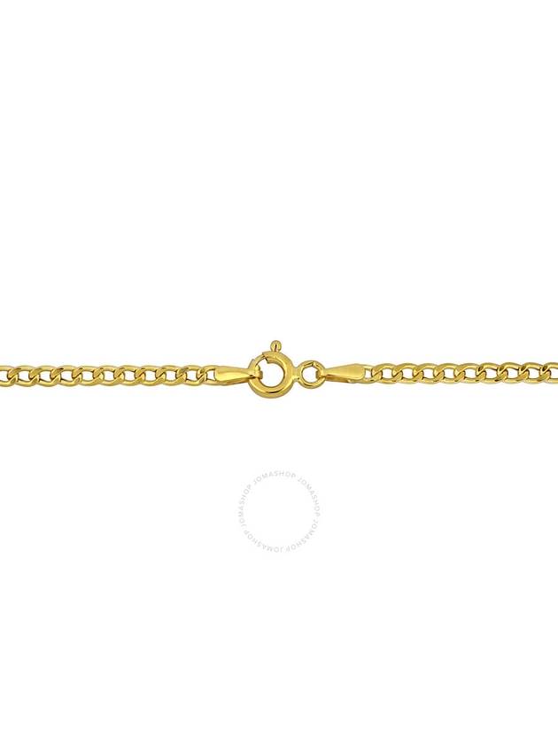 Amour 2.3mm Curb Link Chain Necklace in 10k Yellow Gold - 18 in - AMOUR - BALAAN 2