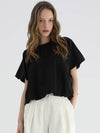 women balloon blouse black - STAY WITH ME - BALAAN 2