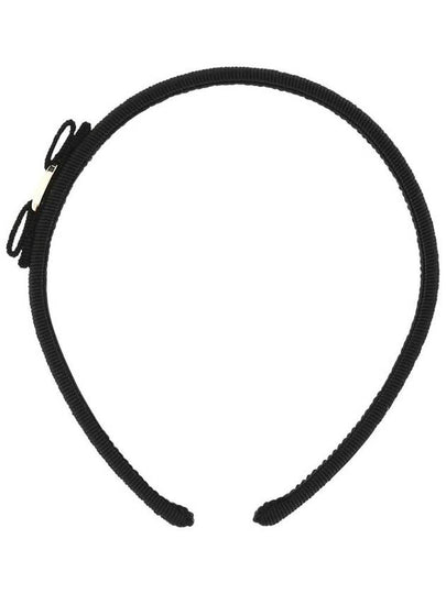 Vara Bow Headband Black - SALVATORE FERRAGAMO - BALAAN 2