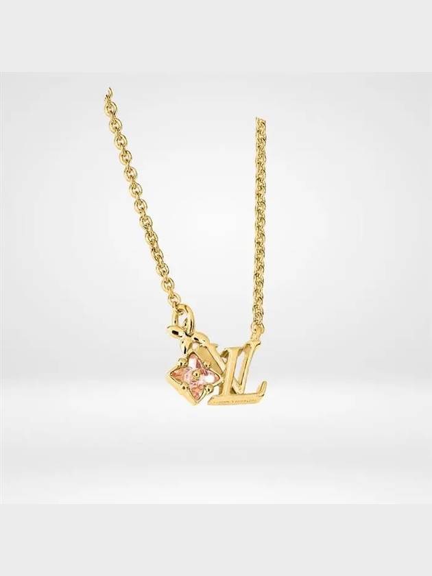 Loulougram Necklace Gold - LOUIS VUITTON - BALAAN 4