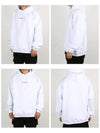 Logo Label Hoodie White - VETEMENTS - BALAAN 3