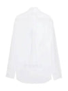 Embroidered Logo Long Sleeves Shirt White - POLO RALPH LAUREN - BALAAN 3