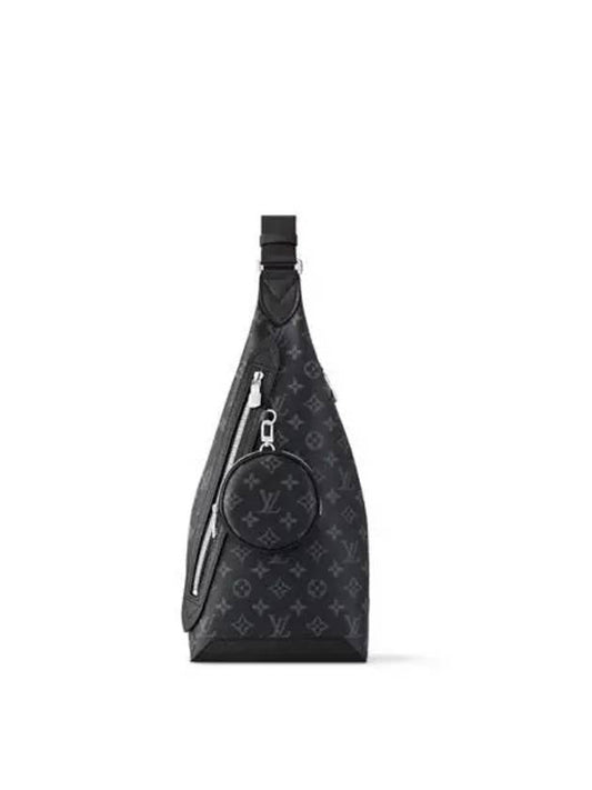 Duo Monogram Sling Bag Black - LOUIS VUITTON - BALAAN 2