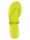 Mini Miller Jelly Flip Flops Green - TORY BURCH - BALAAN 5