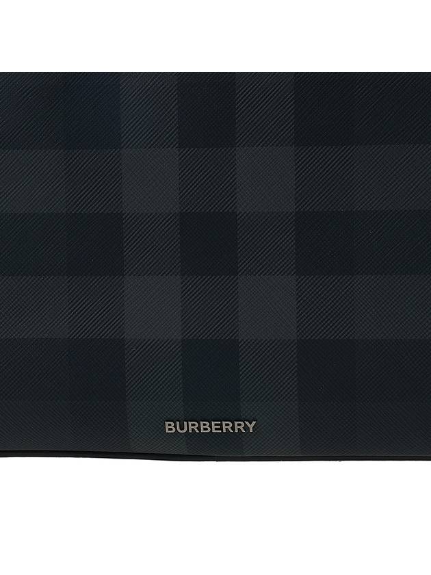 Rambler Check Cross Bag Charcoal - BURBERRY - BALAAN 7