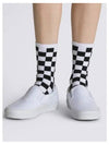 Seeker Sock 7 10 1pk Black Checkerboard VN0A49ZDBKC1 - VANS - BALAAN 2