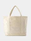 Palais Royal Shopping Tote Bag Ecru - MAISON KITSUNE - BALAAN 5