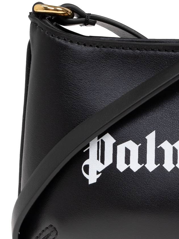 Palm Angels Shoulder Bag With Logo, Women's, Black - PALM ANGELS - BALAAN 6