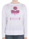 Women s Clawia Linen Long Sleeve White Pink TS0005FA A1N10E PKWH - ISABEL MARANT - BALAAN 2