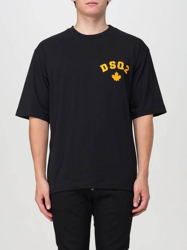 T-shirt in cotone con logo Dsquared2 - DSQUARED2 - BALAAN 1