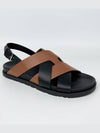 Men's Hercules Sandals Brown - HERMES - BALAAN 4