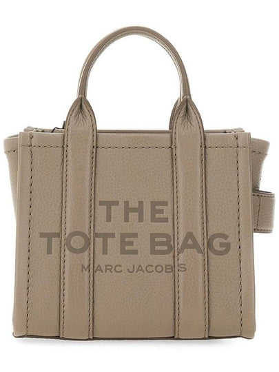 Leather Mini Tote Bag Cement - MARC JACOBS - BALAAN 2