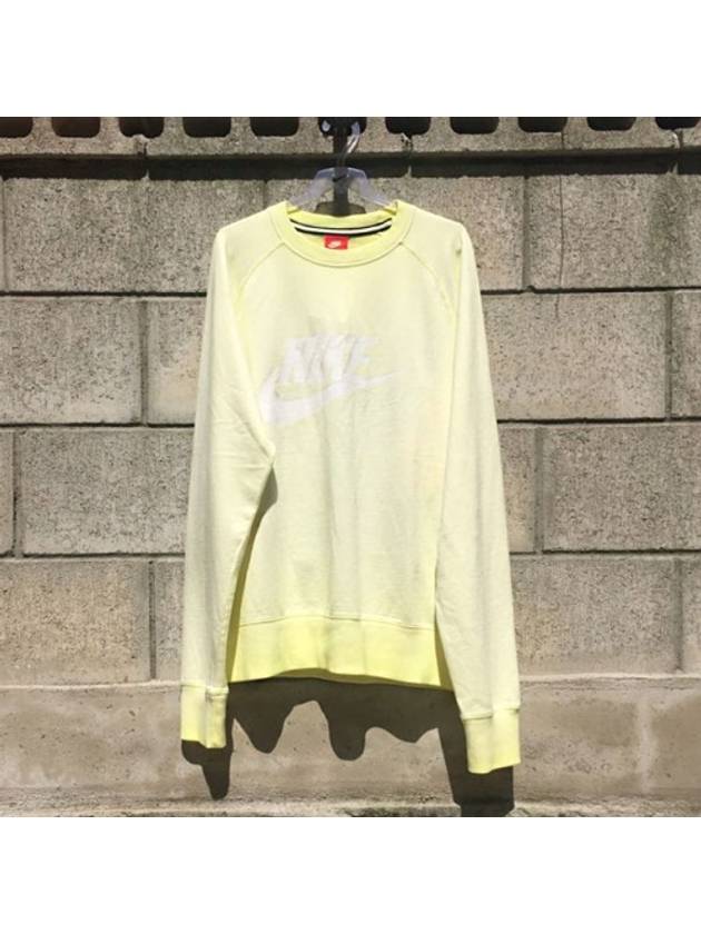 01CT5705335AW77 Solstice Crew TshirtPastel Lemon - NIKE - BALAAN 1