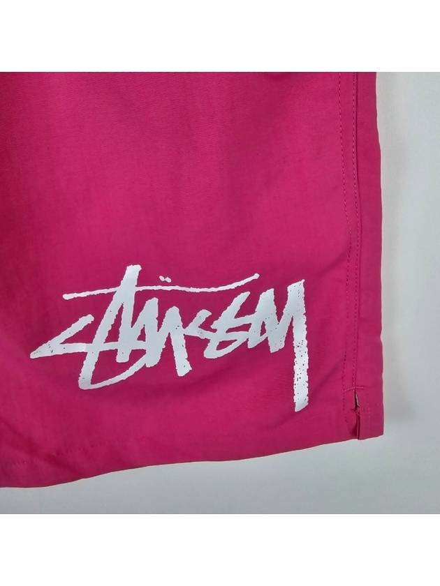 Big Stock Water Shorts Pink - STUSSY - BALAAN 5