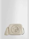 Blondie Small Leather Shoulder Bag White - GUCCI - BALAAN 5