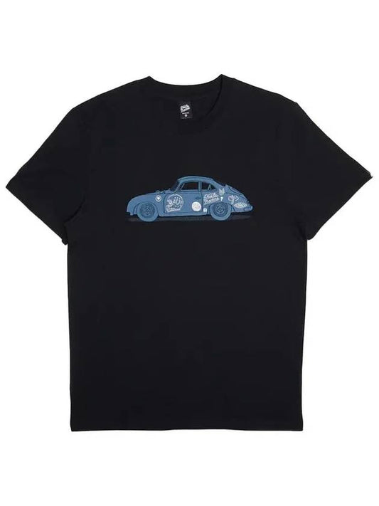 Deus Men s 356 Porsche Short Sleeve T Shirt DMP241438C BLK - DEUS EX MACHINA - BALAAN 1