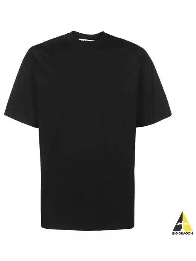 Maxi Logo Cotton T-Shirt 3340MM67 227798 99 - MSGM - BALAAN 2