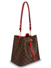 Louis Vuitton Neonoe Monogram Coclico Bucket Bag Brown Red - LOUIS VUITTON - BALAAN 3