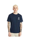 Classic Logo Short Sleeve T-Shirt Navy - TIMBERLAND - BALAAN 2