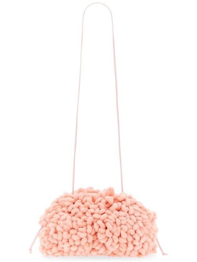 Chenille Mini Pouch Bag Pink - BOTTEGA VENETA - BALAAN 2