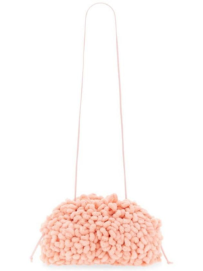 Chenille Mini Pouch Bag Pink - BOTTEGA VENETA - BALAAN 2