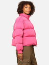 Graffiti Crop Puffer Padded Bubblegum - STUSSY - BALAAN 6