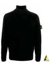 Wappen Patch Wool Turtleneck Black - STONE ISLAND - BALAAN 2