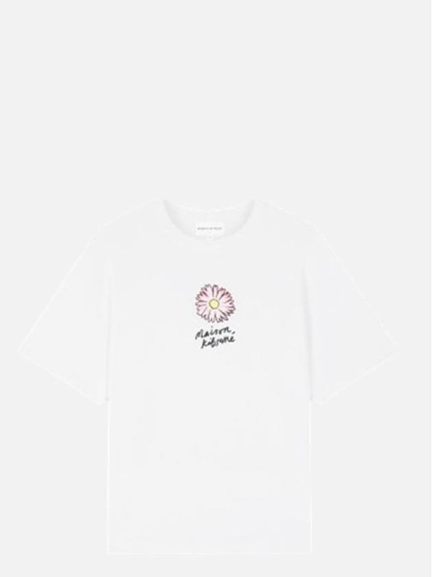 Floating Flower Comfort T Shirt MW00113KJ0119 P100 - MAISON KITSUNE - BALAAN 2