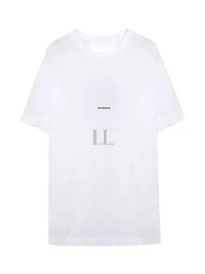 G Rider Oversized Short Sleeved T-Shirt White - GIVENCHY - BALAAN 2