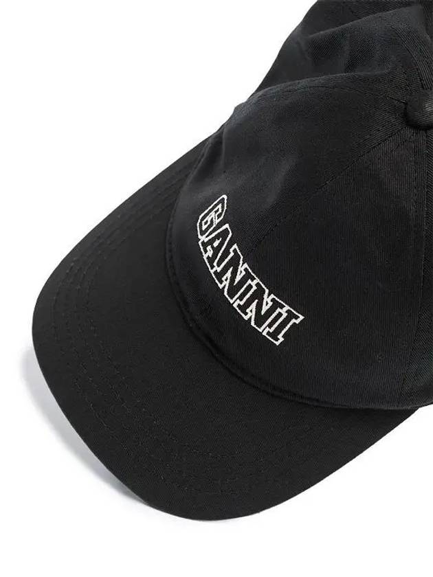 Logo Ball Cap Black - GANNI - BALAAN 6