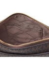 Women's Jet Set Monogram Print Shoulder Bag Brown - MICHAEL KORS - BALAAN 11