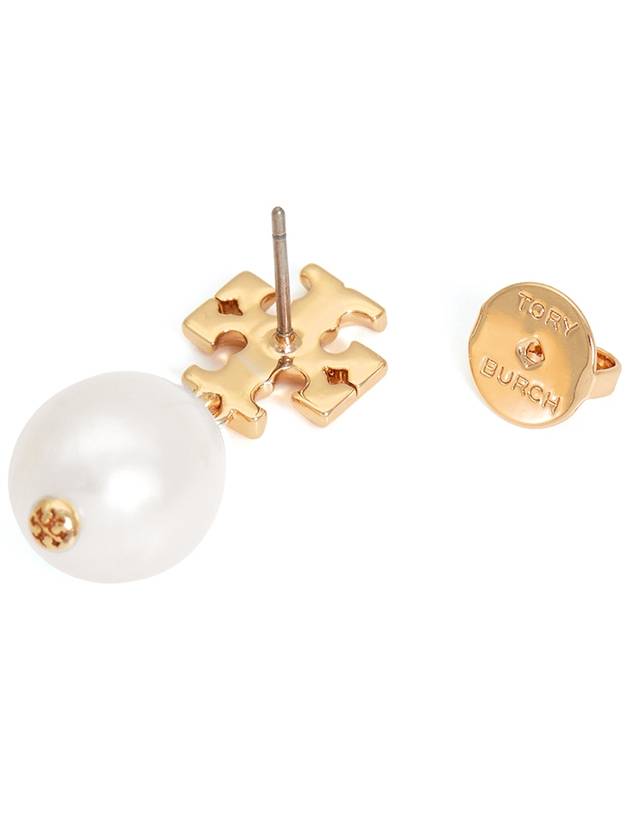 Kira Pearl Drop Earrings Gold - TORY BURCH - BALAAN 8