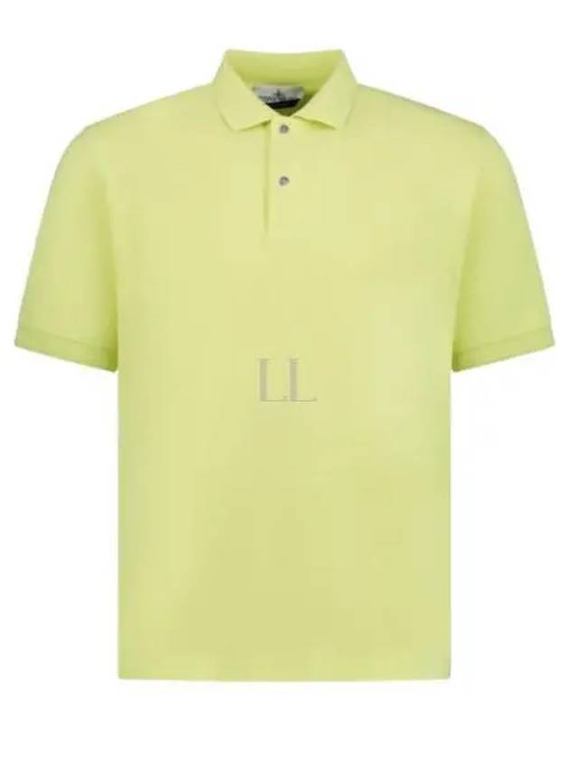 Men's Stellina Polo Shirt Green - STONE ISLAND - BALAAN 2